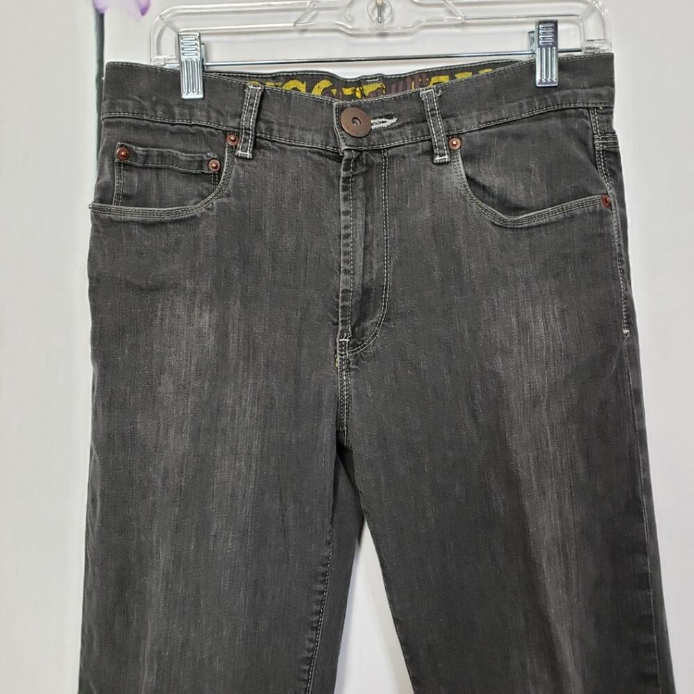 Trigger Jeans Premium Faded Black Denim Jeans 32 - Picture 4 of 7